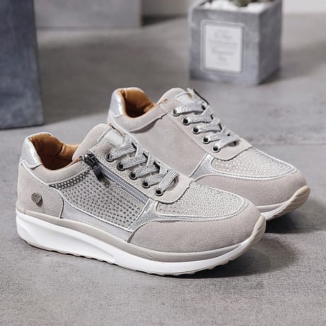 zipper sneakers for ladies